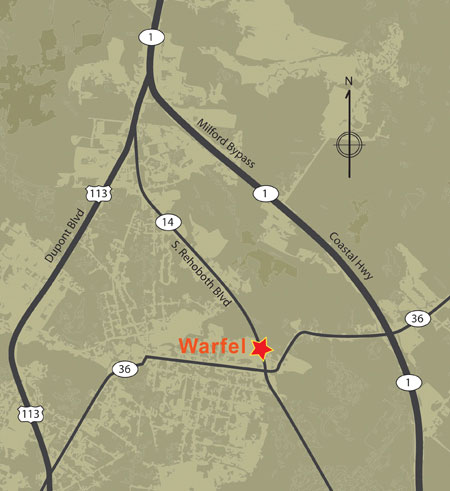 Directions to Warfel Construction